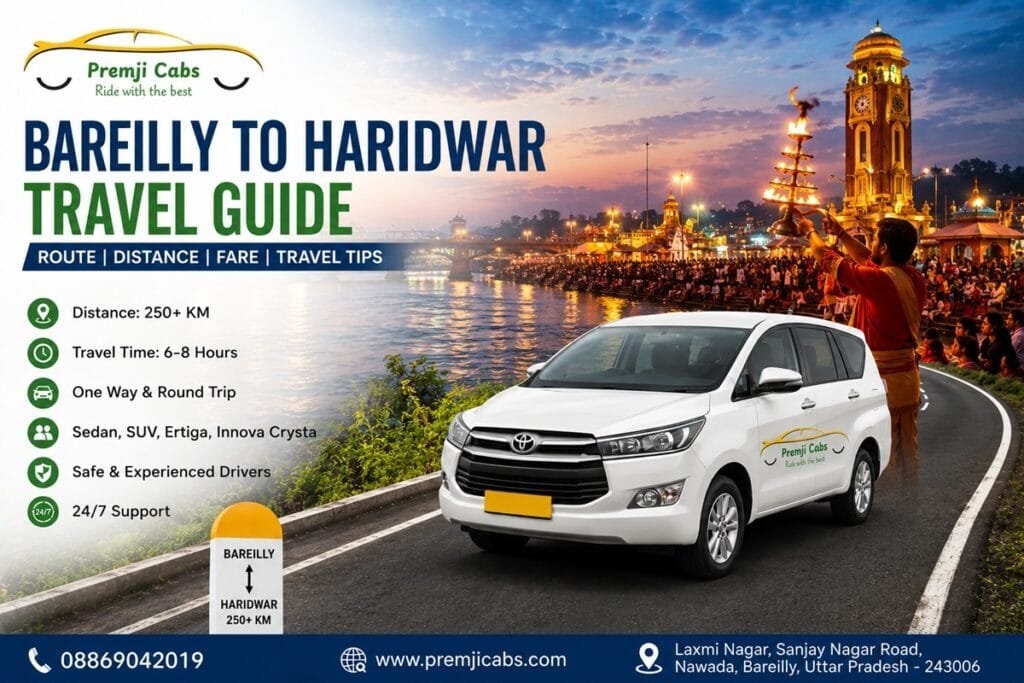 Bareilly to Haridwar Travel Guide