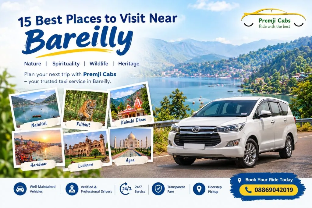 best places to visit near bareilly